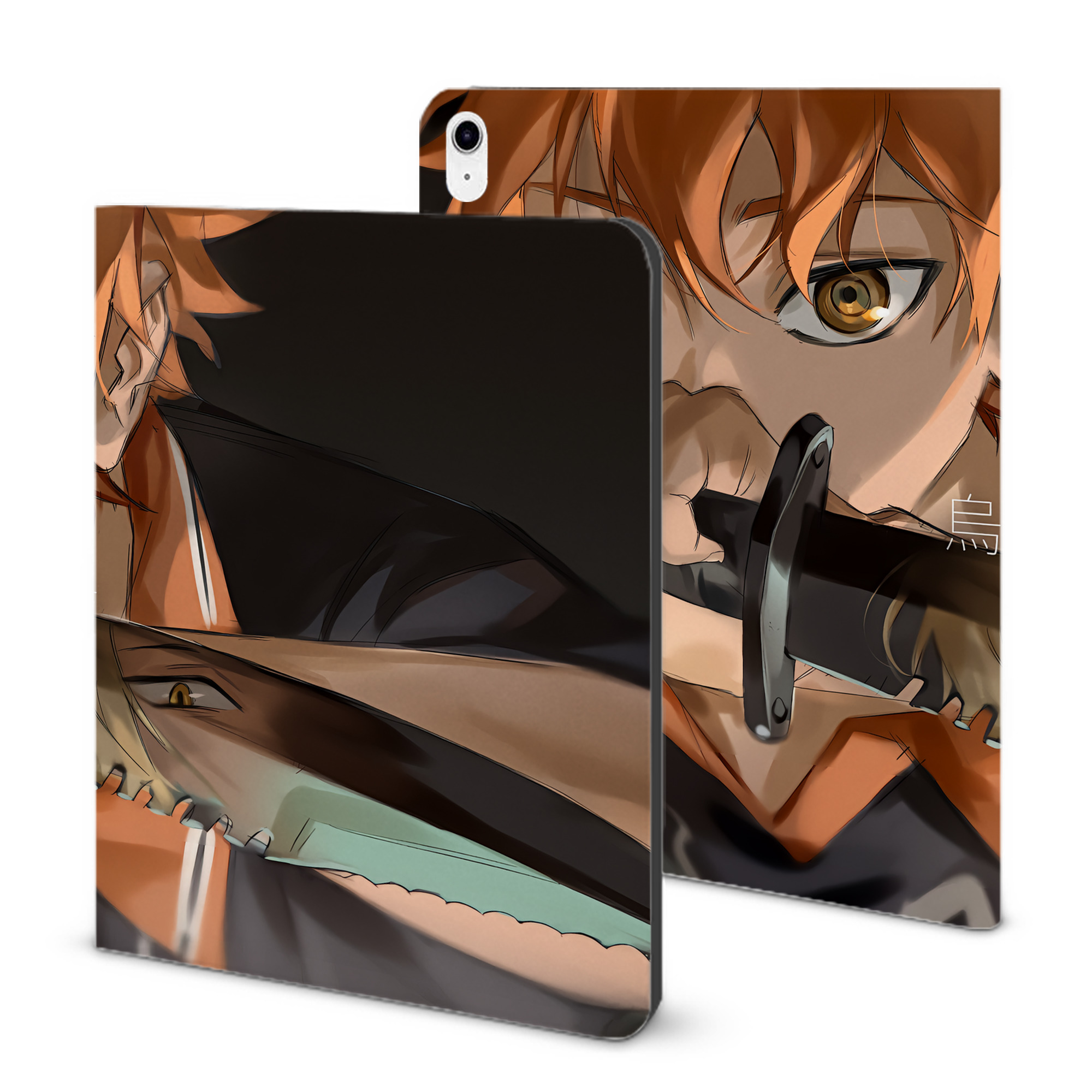 （画像用） ハイキュー!! Haikyu!! IPad ケース ブック型 PUレザー TPU 耐衝撃 軽量 薄型 ペン収納なし 全面保護 IPad 各モデル対応